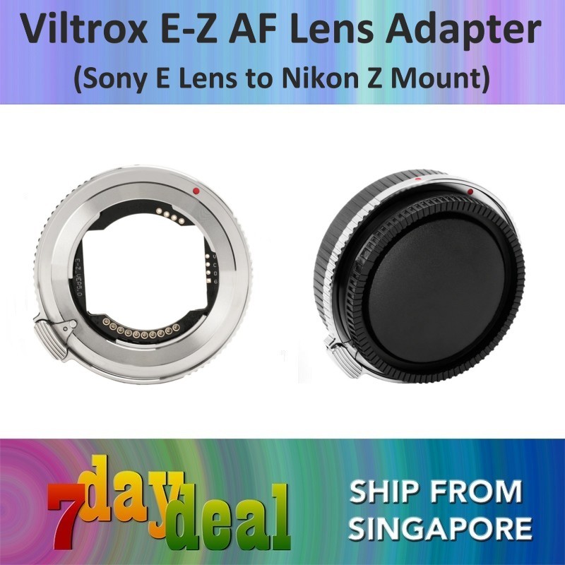 Viltrox E-Z AF Lens Mount Adapter (Use Sony E to Nikon Z Camera ...