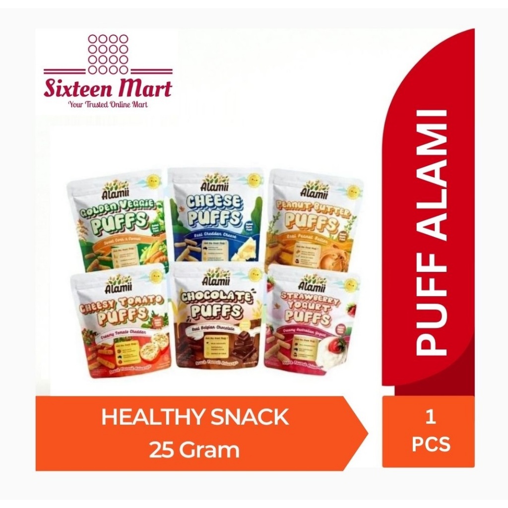 Healthy Snacks Alamii for kids | Alami Puffs | No MSG | No Colouring ...