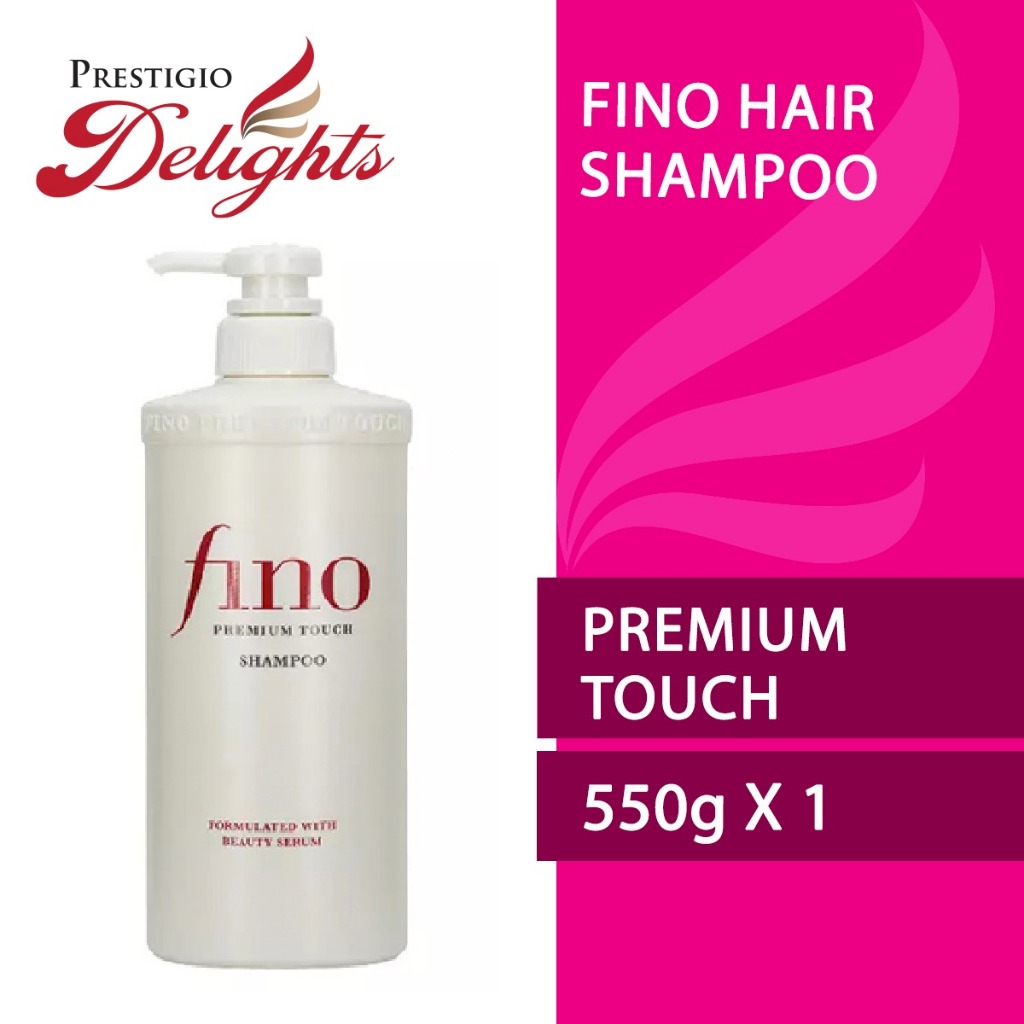 Fino Shampoo Premium Touch 550g | Shopee Singapore