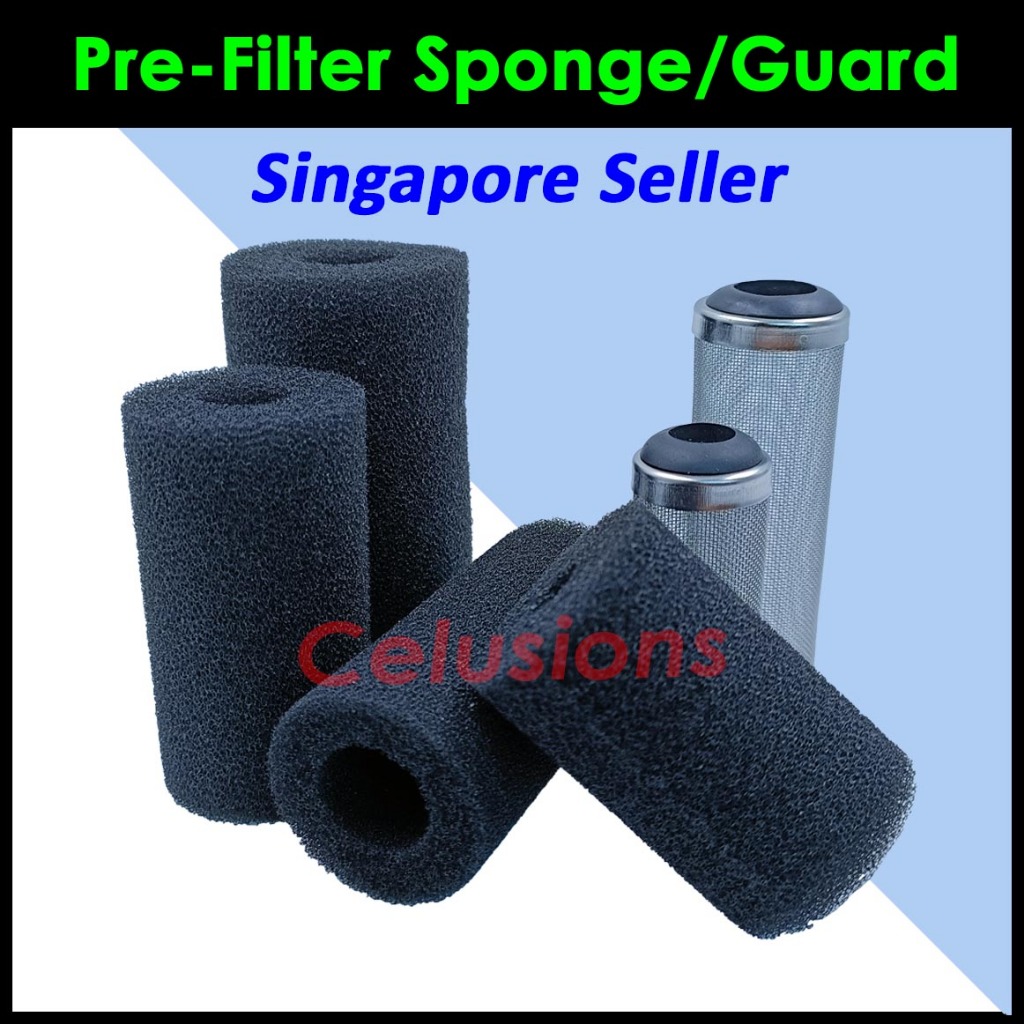 【SG Seller】 ️Stainless Steel Aquarium Filter Guard ️10mm|12mm|16mm Pre ...