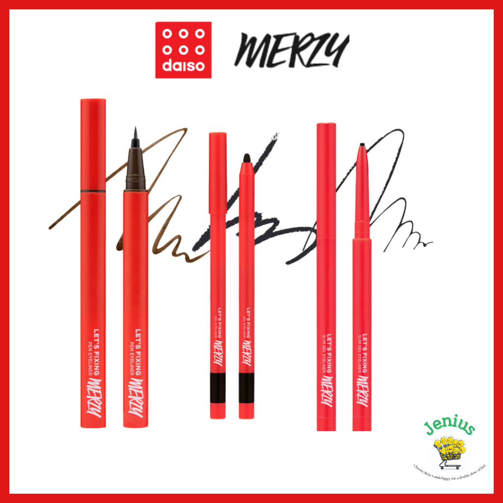 [Daiso X Merzy] Fixing Eyeliner, pen type,Slim gel type,Gel type ...