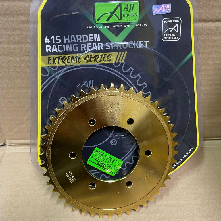 Aji Racing SNIPER150 Y15 Y16 415 H EXTREME SPROCKET *4 Hole
