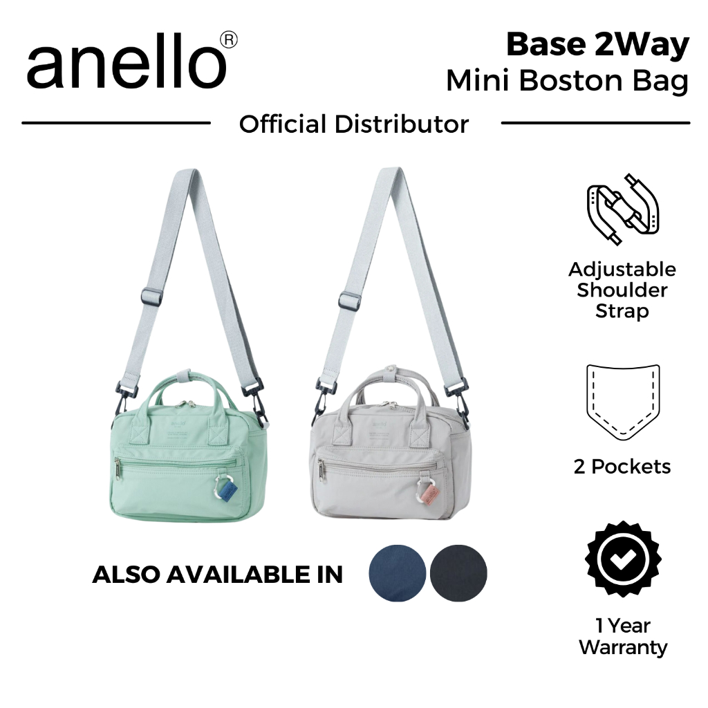 Anello Base 2Way Mini Boston Bag Shopee Singapore