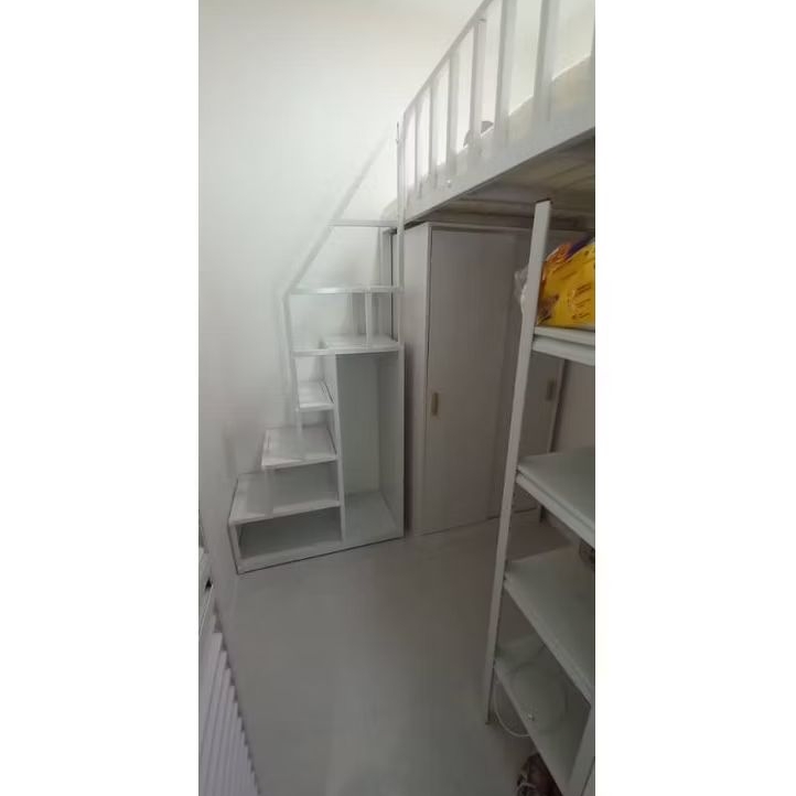 Loft bed/mattress/sliding door wardrobe/shelf/louvre door customize ...