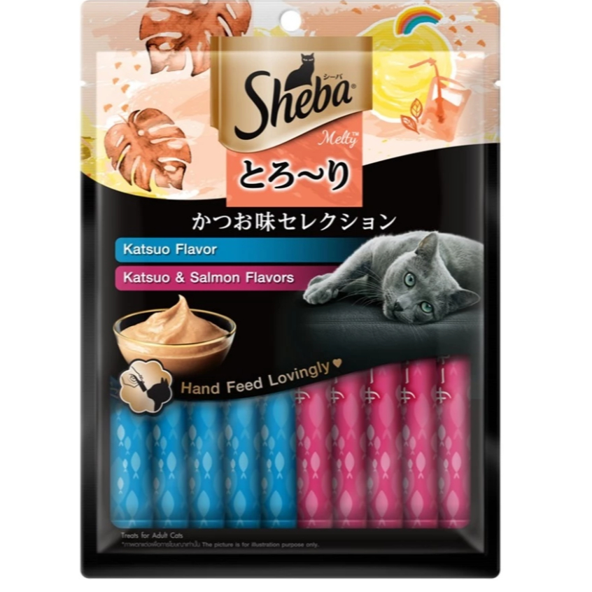 SHEBA® Cat Snack Melty Treats Bundle of 2 @$29.50 | Shopee Singapore