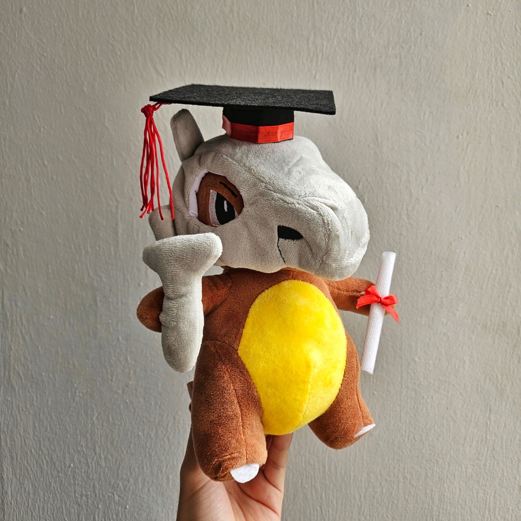 [SG SELLER] 20cm Cubone Pokemon Graduation Plush | Shopee Singapore