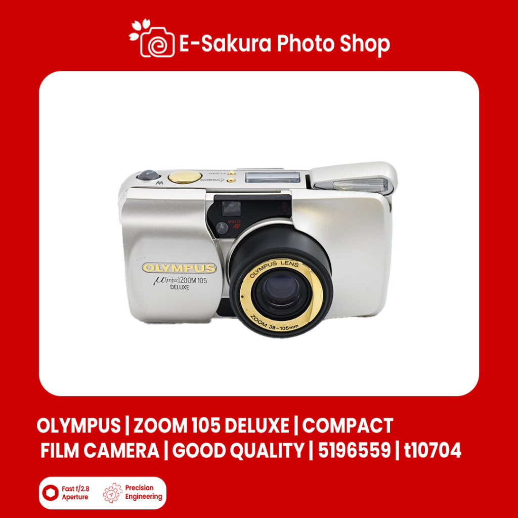 EXCELLENT CONDITION] OLYMPUS μ [mju] ZOOM 105 DELUXE - JAPANESE