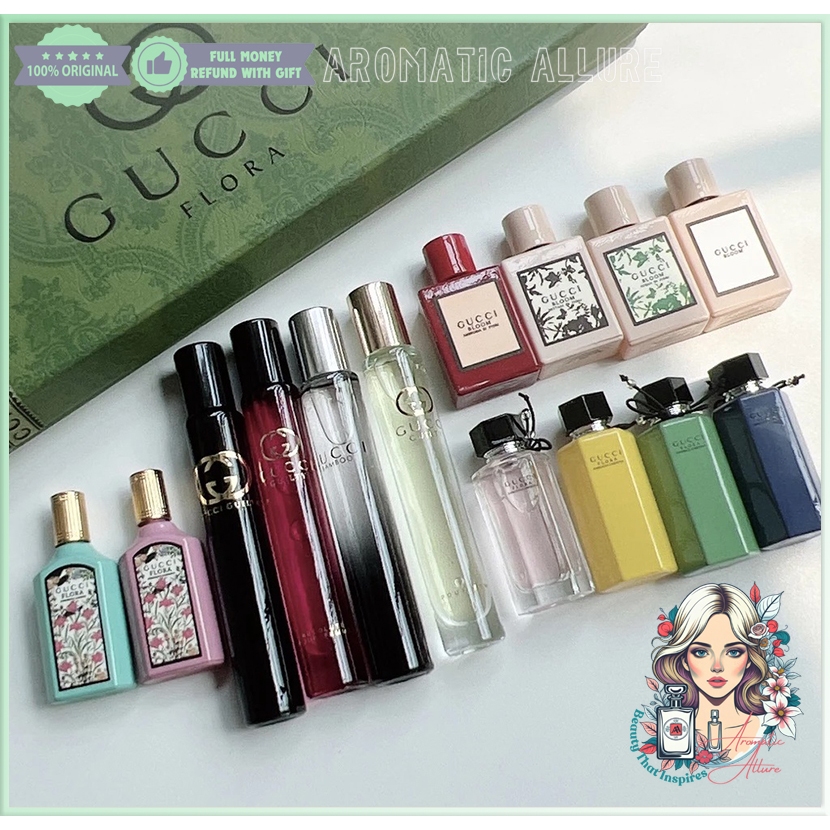 GUCCI beauty ギフトボックス 50ml GUCCI 4 PCS VIAL GIFT BOX SET FOR WOMEN Spray Vial Collection