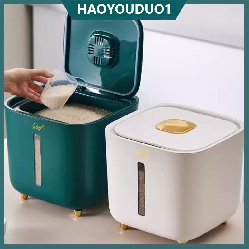 HYD Rice Storage Box Kitchen Nano Rice Container Bucket Rice BucketBox ...