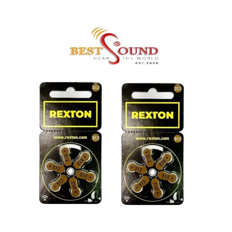 Germany Hearing aid battery. Rexton size R312. 100% made in Germany ...