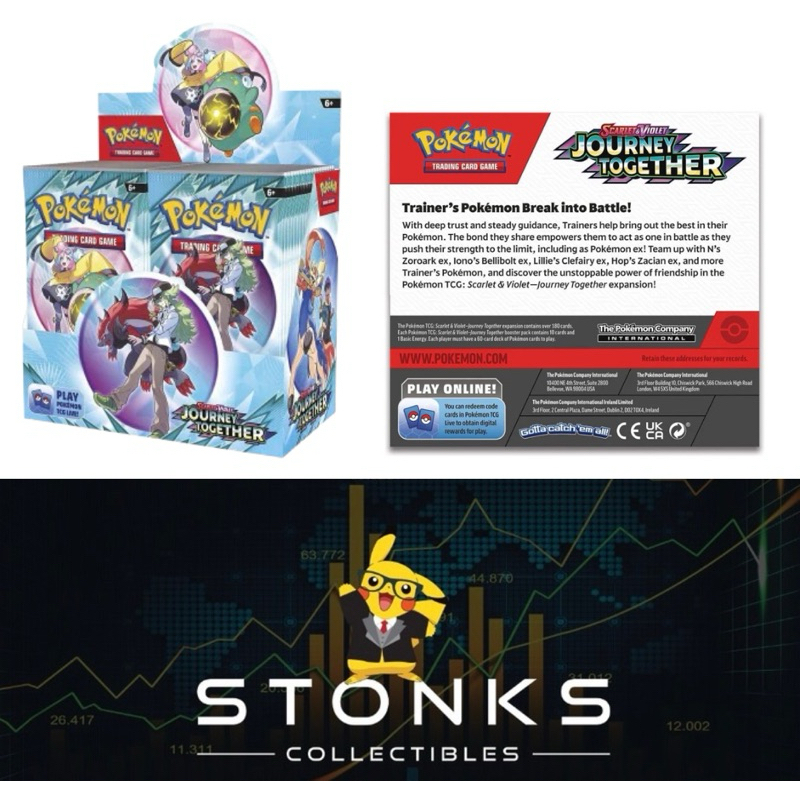Pokemon TCG SV09 Journey Together ENHANCED booster box SV-09 | Shopee  Singapore