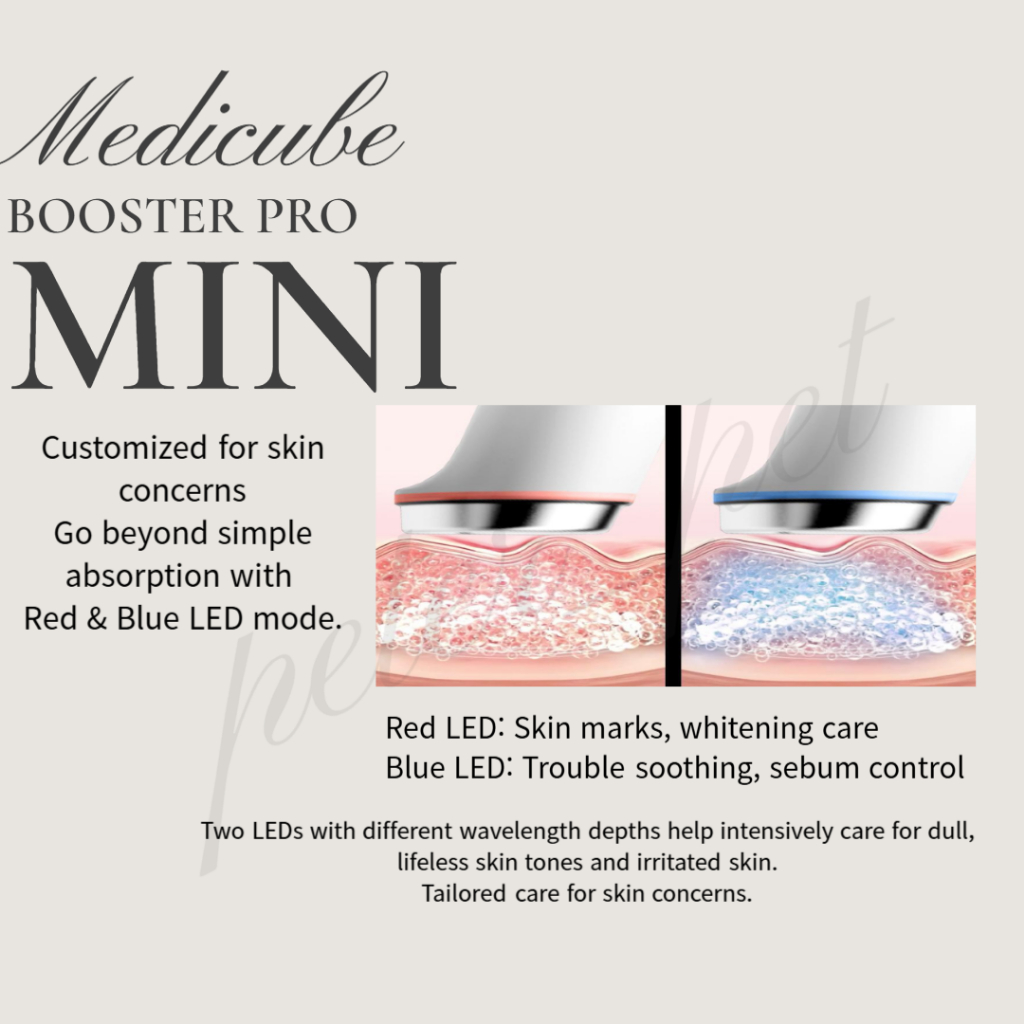 Korea Medicube] AGE-R Booster Pro Mini | Shopee Singapore