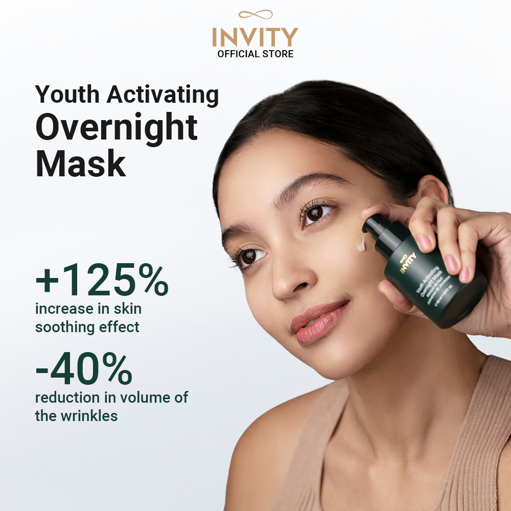INVITY Youth Activating Overnight Mask - Ultimate Nighttime Skin Repair ...