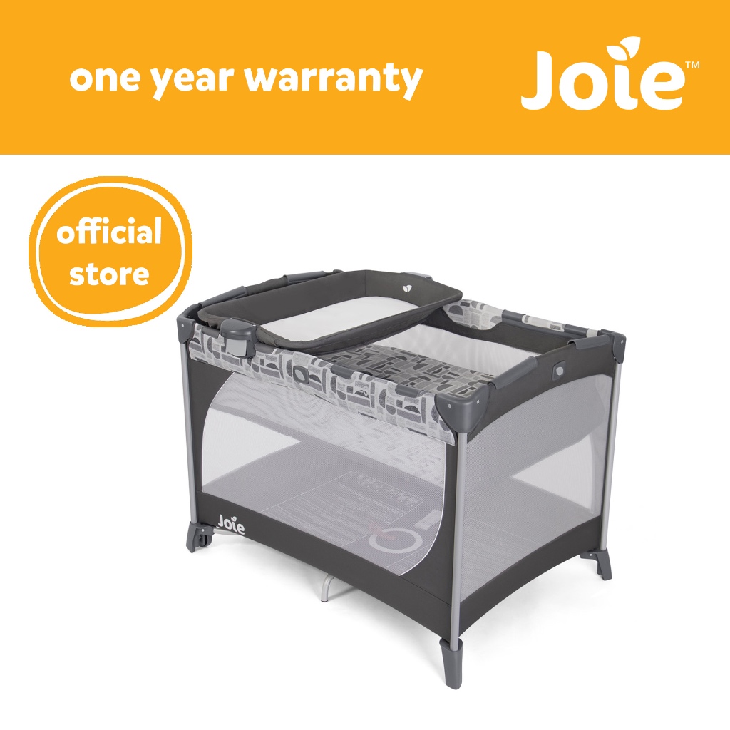 Joie Commuter Change Travel Cot (Foldable Portable Crib with