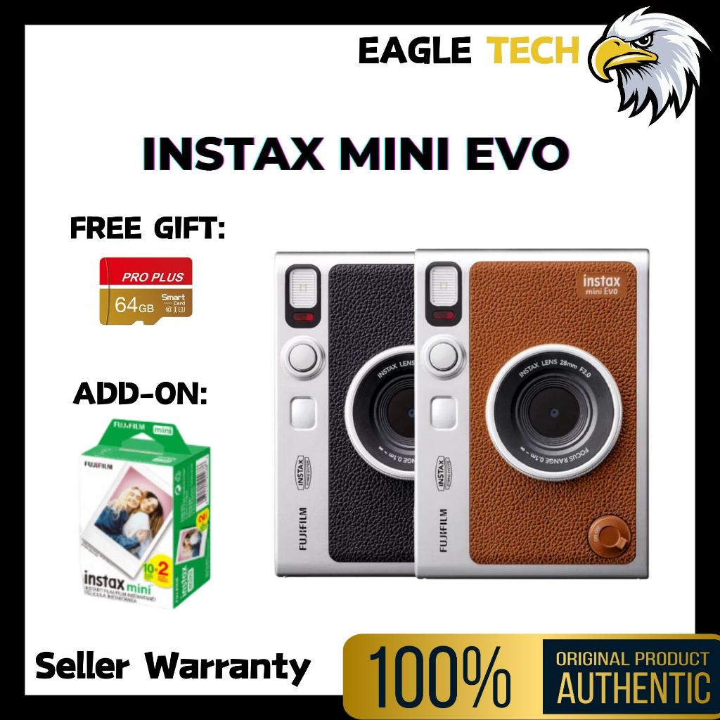 instax Mini Evo Direct Print Instant Cameras (Type-C version) | Shopee ...