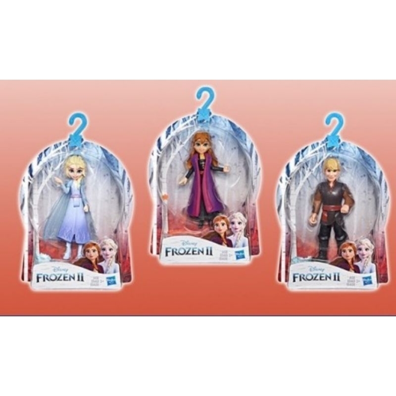 (Set of 3) Golden Village Frozen 2 mini doll character collectible ...