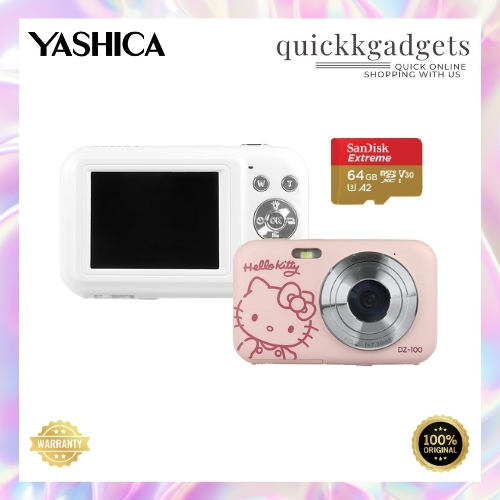 Dz 100 デジタルカメラ ピンク YASHICA Hello Kitty デジタルカメラ DZ