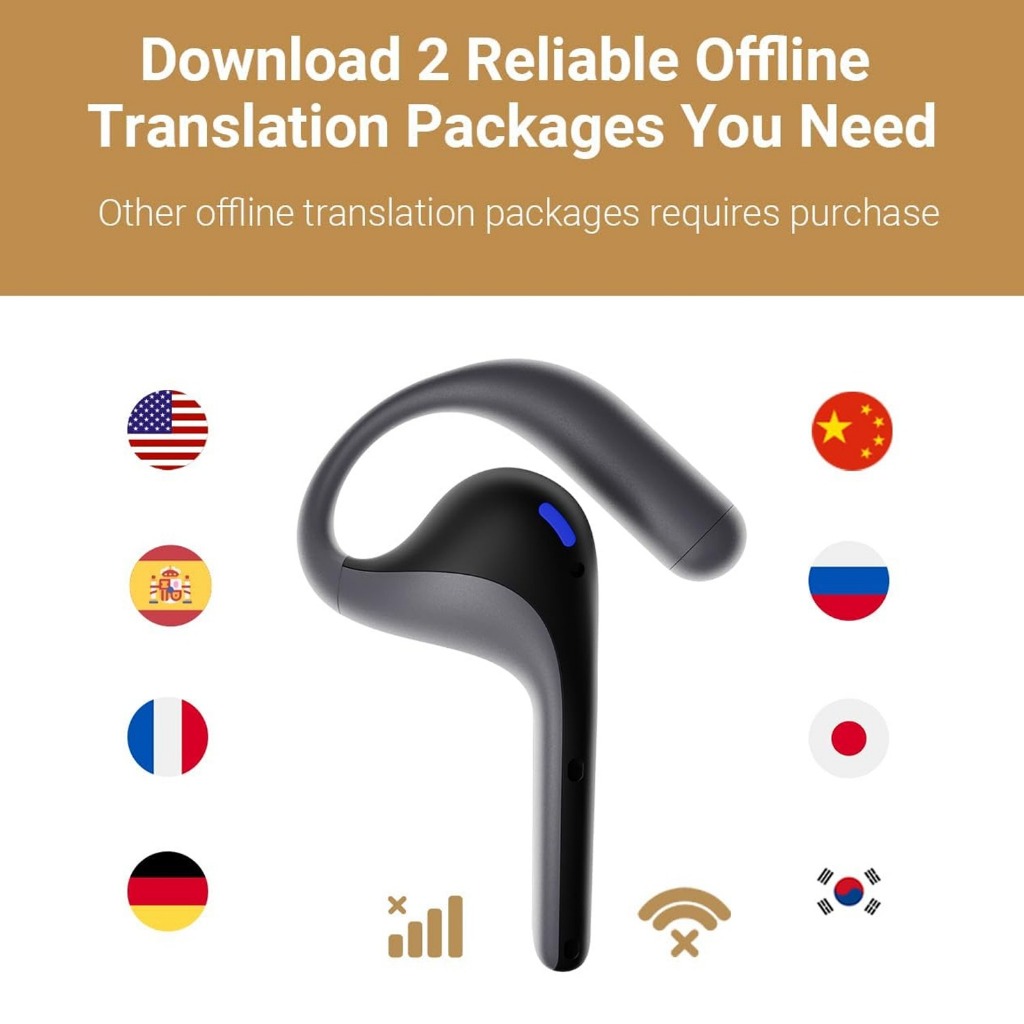 Timekettle W4 Pro AI Interpreter Earbuds | Official SG 1 Year