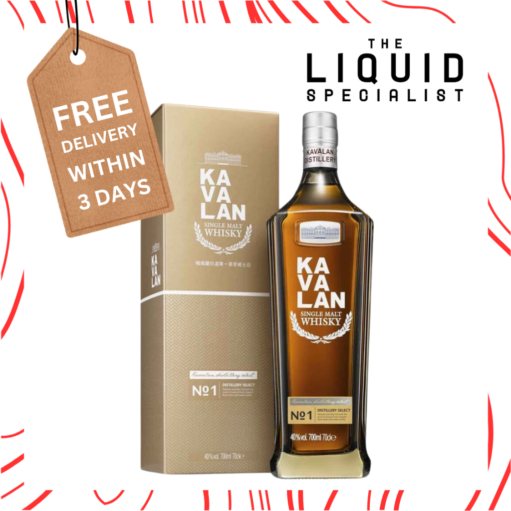 Kavalan Distillery Select No. 1 Single Malt Whisky - 70cl | Shopee