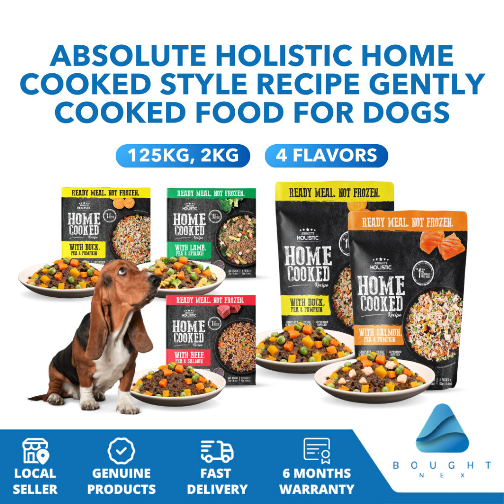 Absolute Holistic Home Cooked Style Recipe Gently Cooked Food for Dogs ...