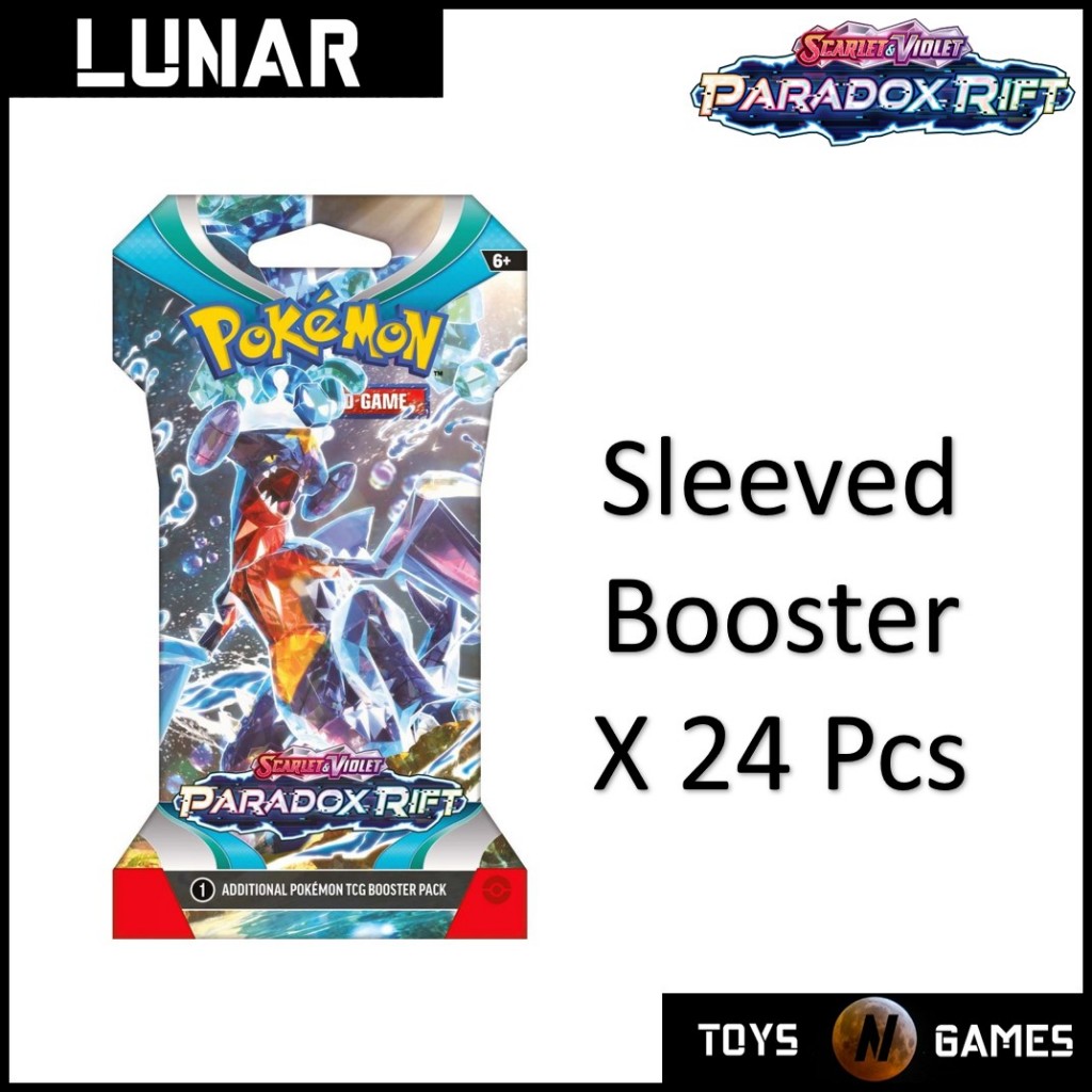 Pokemon TCG SV4 Paradox Rift Sleeved Booster Pack - 24 Random Packs |  Shopee Singapore