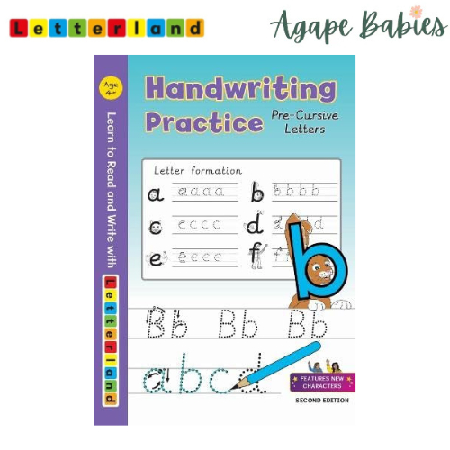 Letterland Handwriting Practice - Pre Cursive Letters | Shopee Singapore