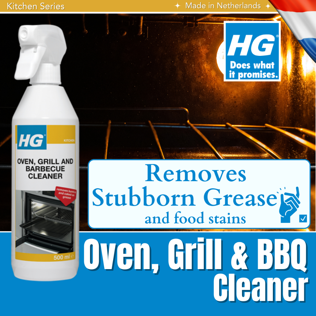 HG Oven, Grill and Barbecue Cleaner 500ml | Shopee Singapore