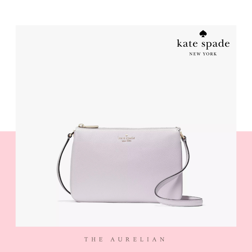 Kate Spade Leila Triple Gusset Crossbody Bag Shopee Singapore