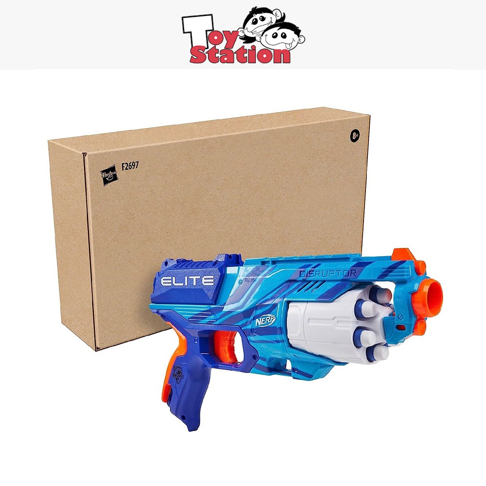 Hasbro NERF Elite Disruptor Blaster Reflex Blue Packaging May Vary Shopee Singapore