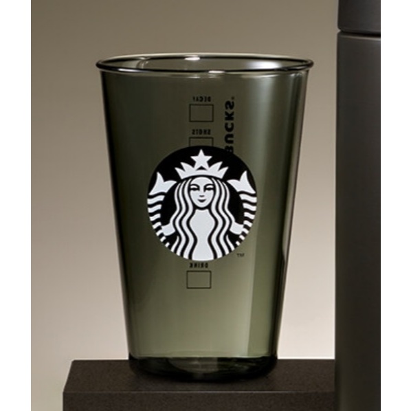 SALE!!! In Stock2024 Starbucks Korea Black siren to go glass 500ml/  17oz | Shopee Singapore