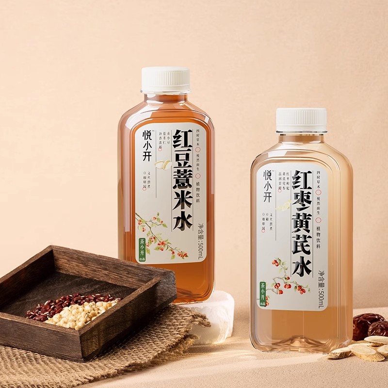茶小开红豆薏米水500ml Red Bean Coix Seed Water Red Dates 茶小开红豆薏米水500ml Red Bean Coix Seed Water Red Dates