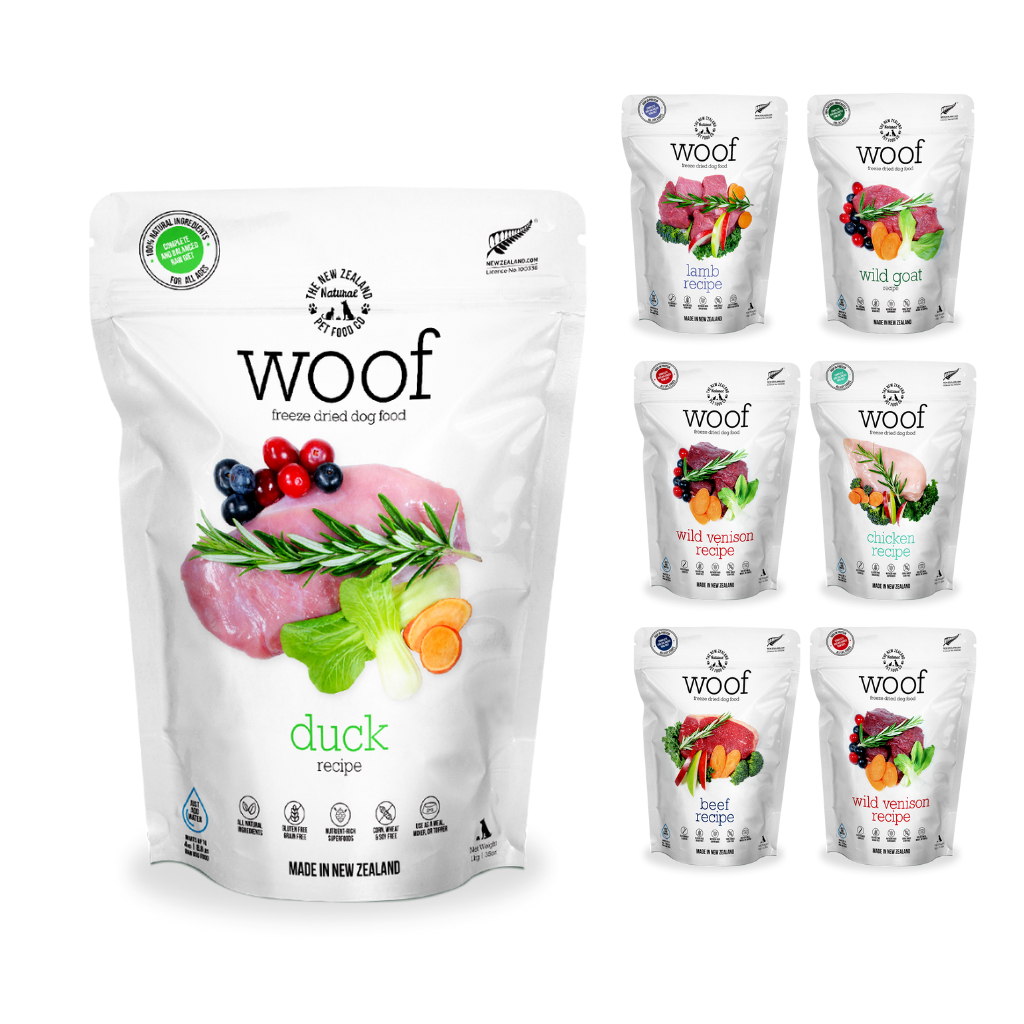 WOOF Freeze Dried Raw Dog Food (280g) Shopee Singapore