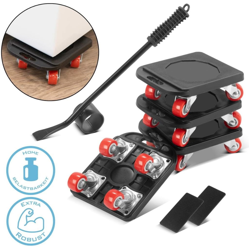 5PCS Moving device / heavy object mover / labor saving handling tool ...