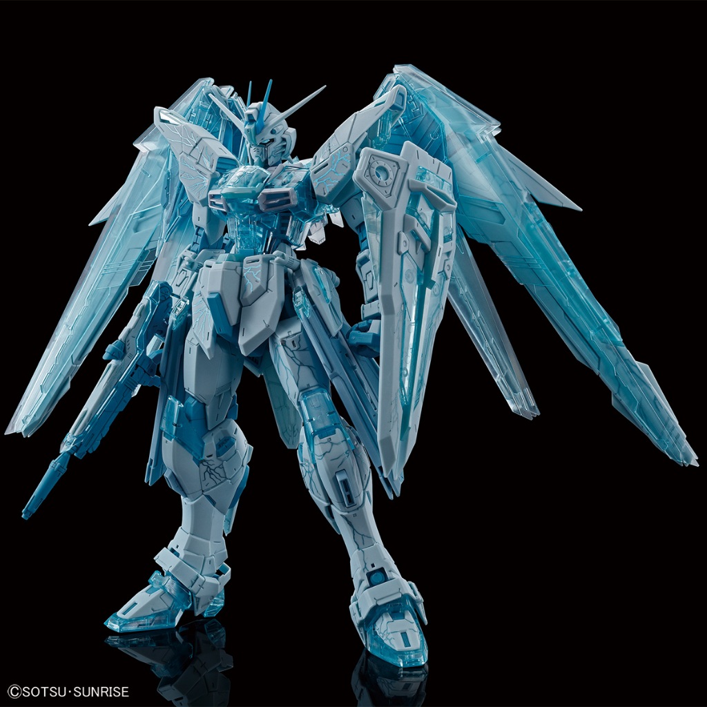 ●CROSS CONTRAST COLORS　2点セット MG Gundam CROSS CONTRAST COLORS Freedom Ver.2.0 CLEAR BLUE Justice
