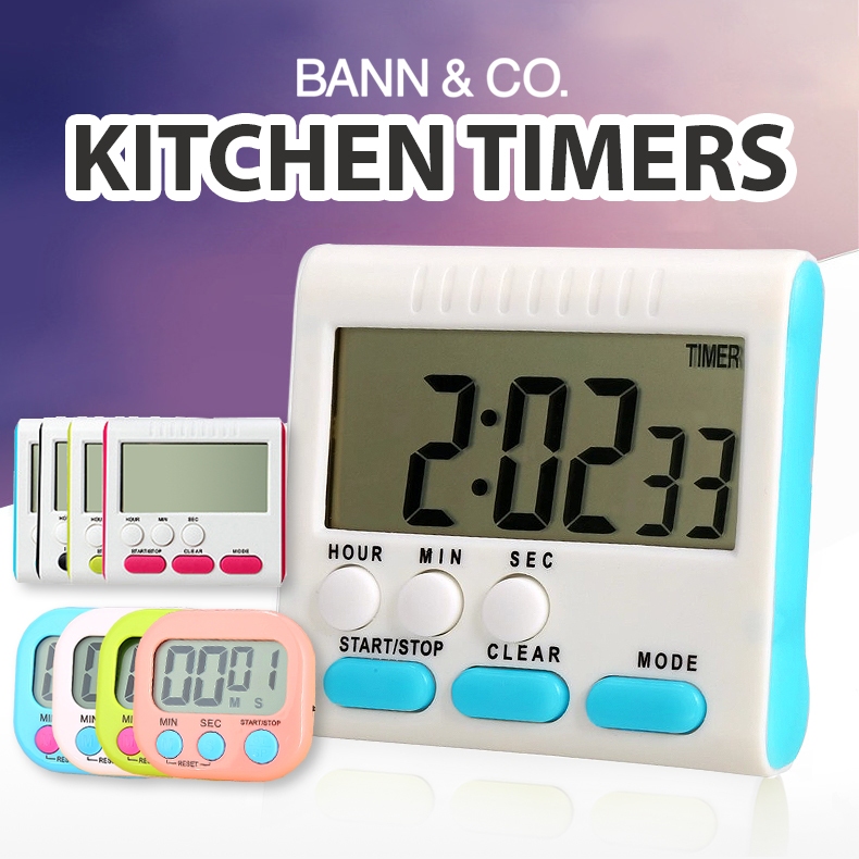 Kitchen Timer / Cooking Timer (Count-Up & Count-Down) | Shopee Singapore