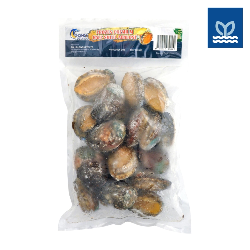 Ocean Treasure - Frozen Premium Half Shell Abalone 600G (20pcs ...
