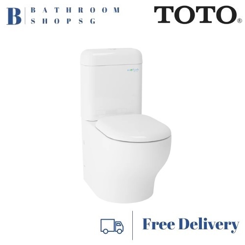 TOTO Hayon Rimless Tornado Flush Close Coupled Toilet Bowl CW252PJ ...