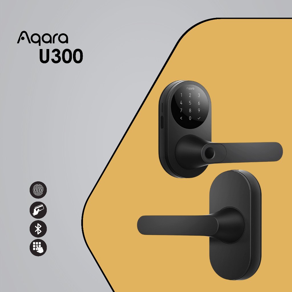 Aqara U300 Fingerprint Smart Lock | PIN | NFC card | Aqara Lock ...