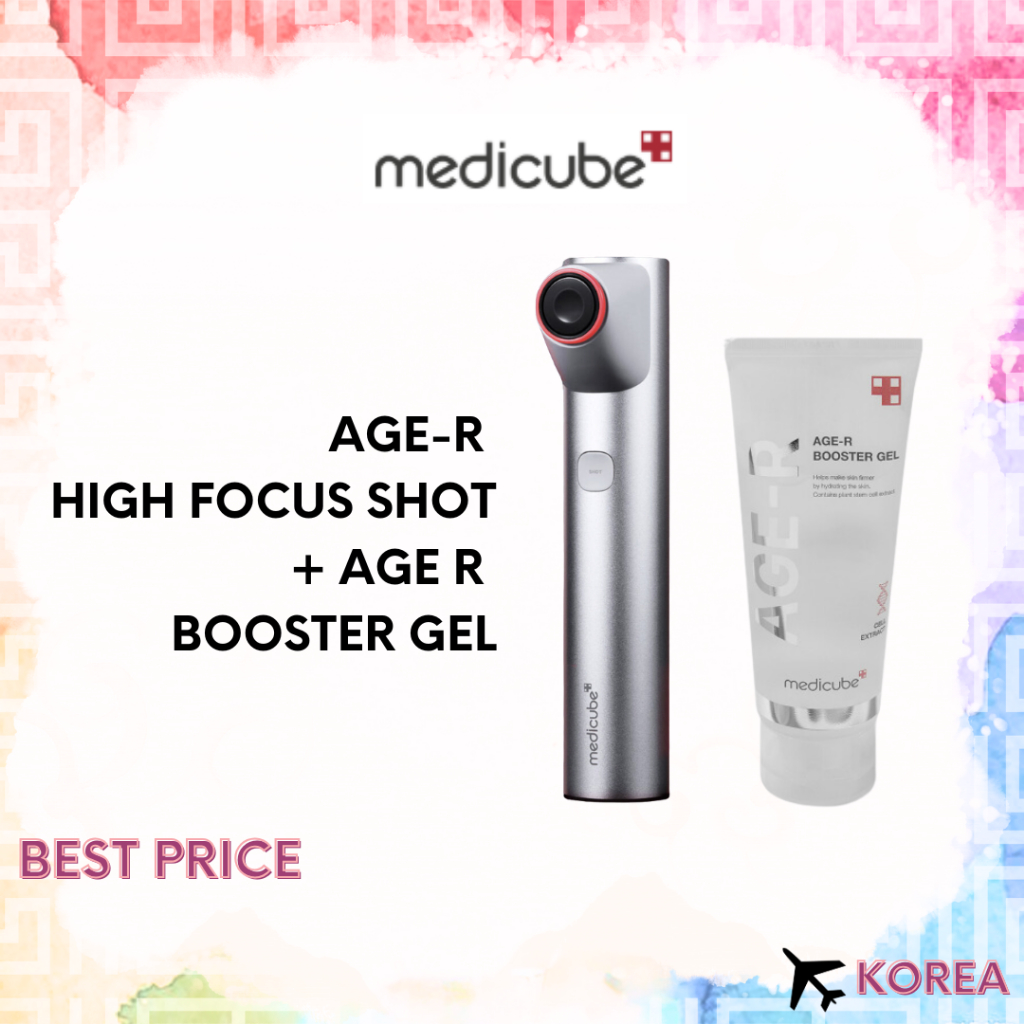 MEDICUBE AGE-R High Focus Shot + Age R Booster Gel 100ml | Shopee Singapore