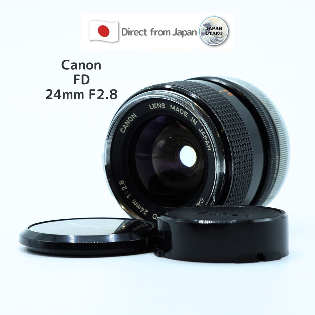 Canon FD 24mm F/2.8 - Objectif Grand Angle - Chrome Nose - Pour Pièces - N°18345