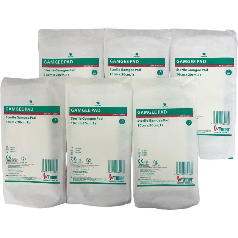 Winner Sterile Gamgee Pad / Combine Dressing 10cm × 20cm official ...