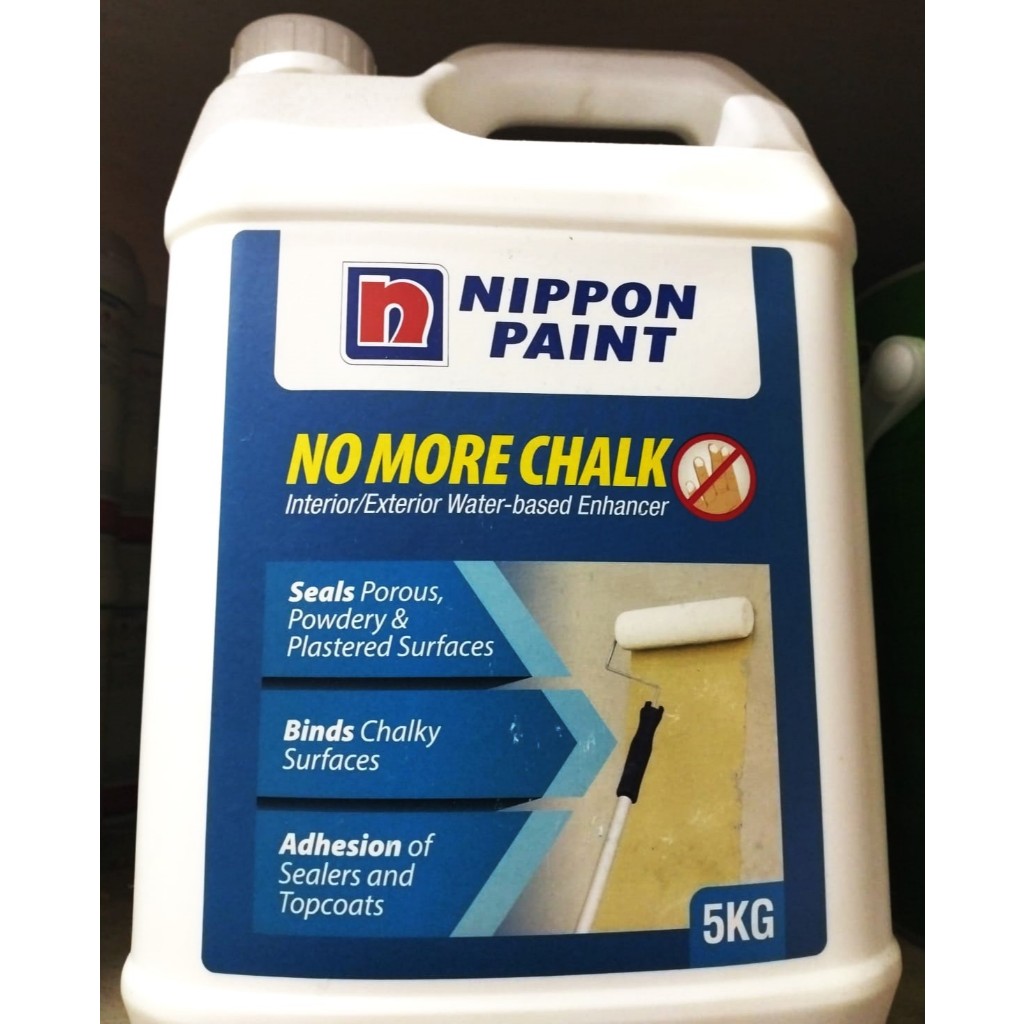 Nippon Paint NO MORE CHALK Water-Based Interior Exterior Chalky Surface ...