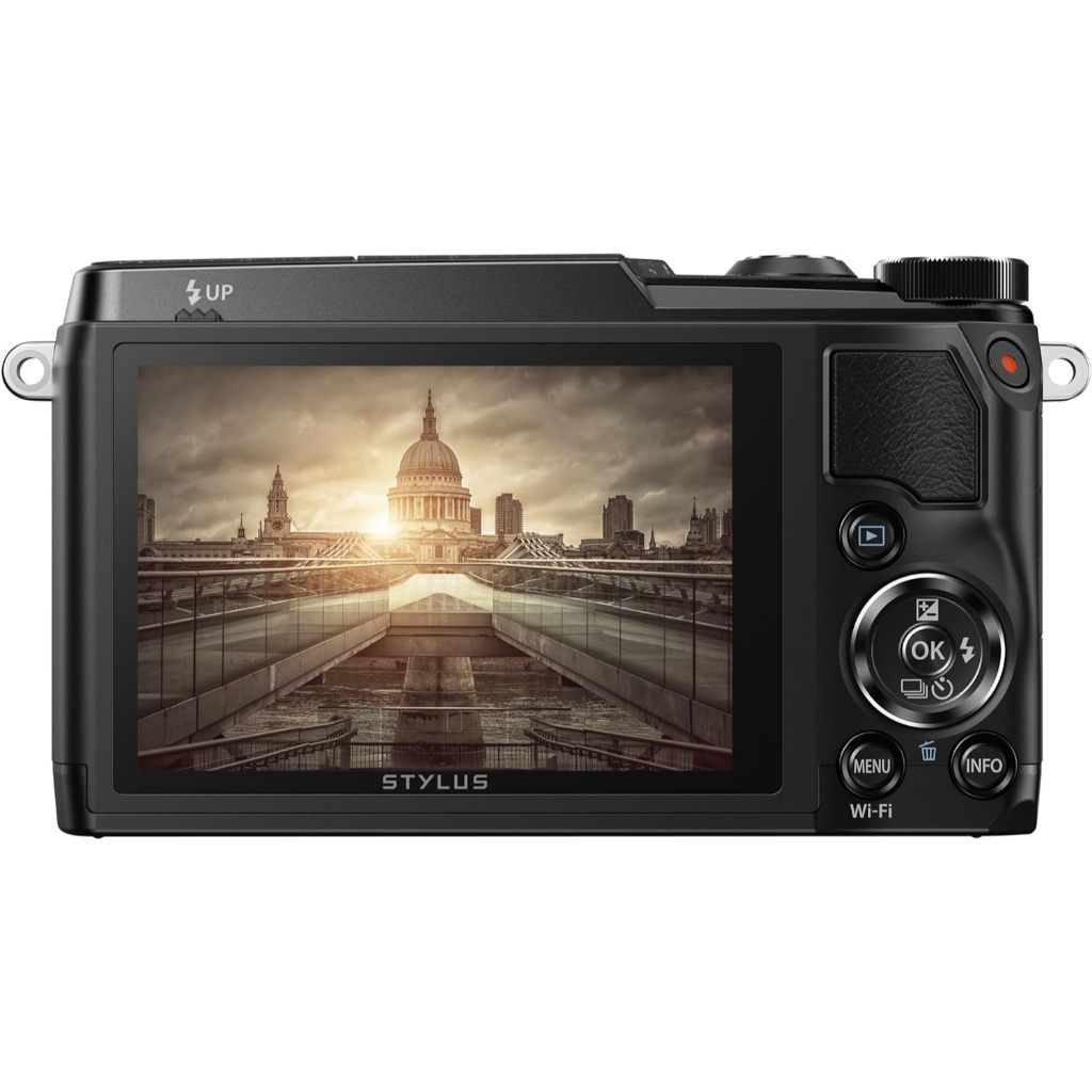 OLYMPUS Digital Camera STYLUS SH-1 Black 5-axis Optical Image