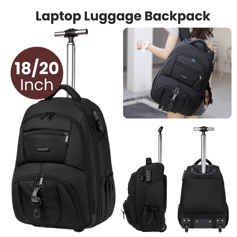 Luggage with backpack straps best sale