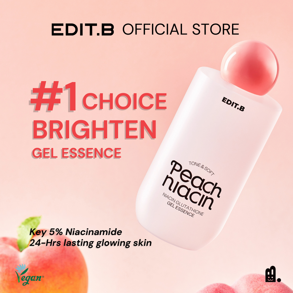 [EDIT.B Official] EDIT.B TONE & SOFT PEACH NIACINAMIDE GLUTATHIONE GEL ...