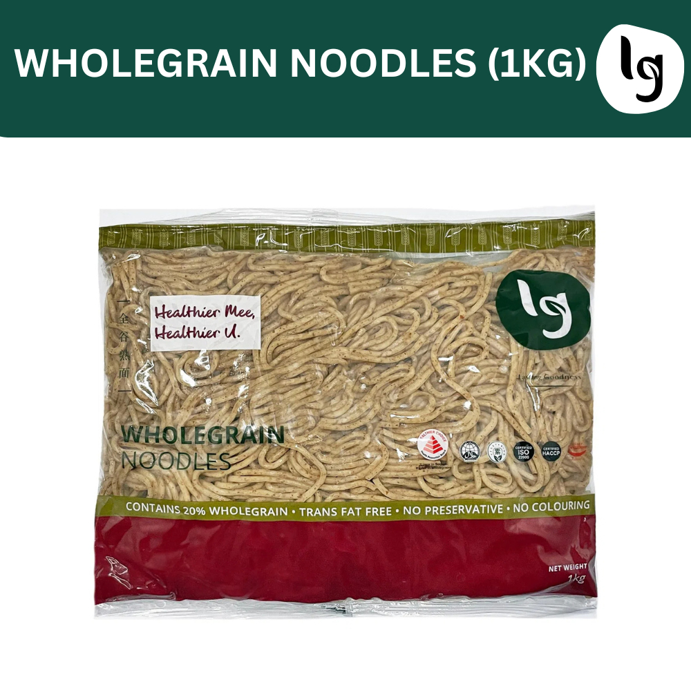 [LG Foods] LG Wholegrain Noodles (1kg) 全谷熟面 | Shopee Singapore