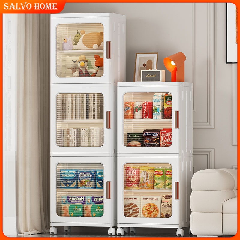 Salvo L25-37cm（1-4 Layers）Moveable Kitchen Cabinet Large Capacity ...