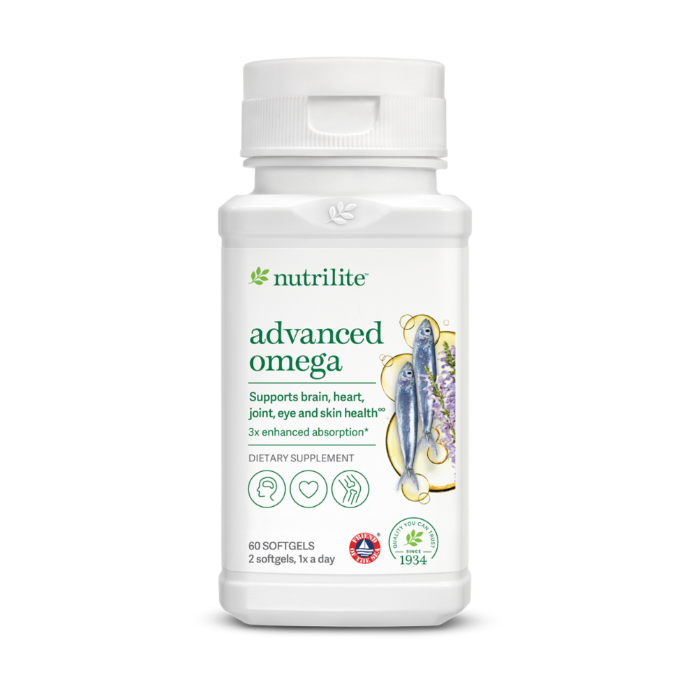 Amway Nutrilite Advanced Omega - 60 softgels | Shopee Singapore