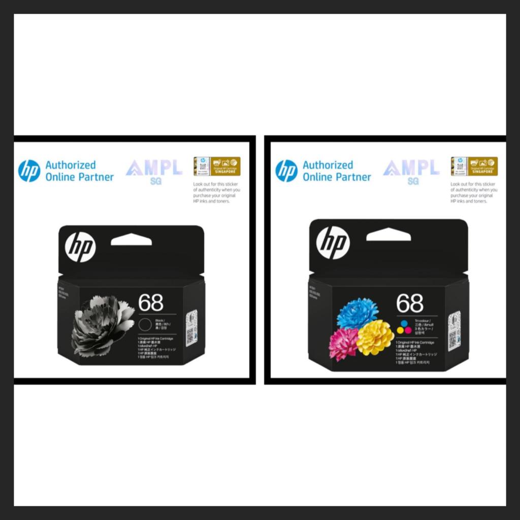 HP 68 Original Ink Cartridge | 7FP20TA HP 68 Tri-Color | 7FP22TA HP 68e Black | 7FP21TA HP 68 Black | HP 6130e 6530e