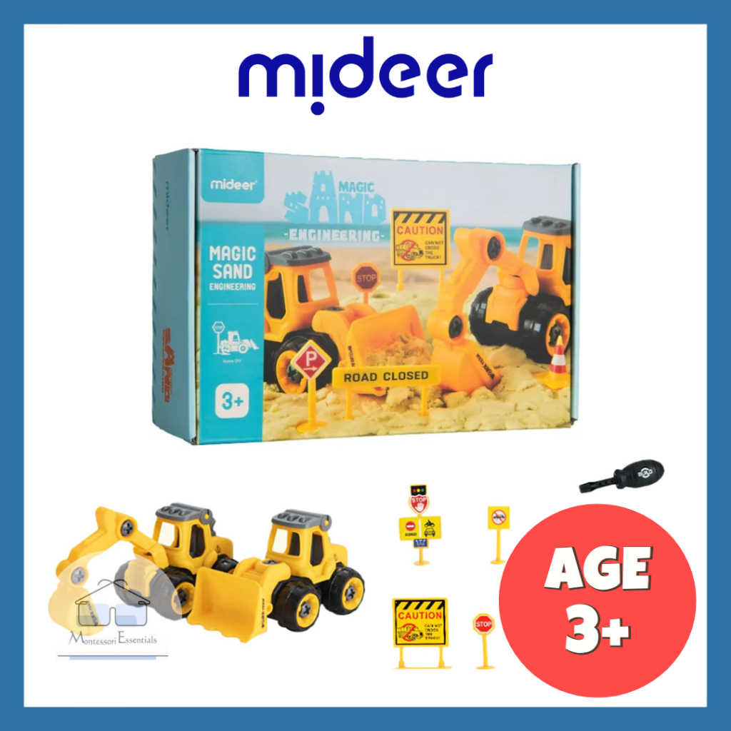 Mideer Magic Sand Engineering Fun Sensory Play for Children Kids Early ...